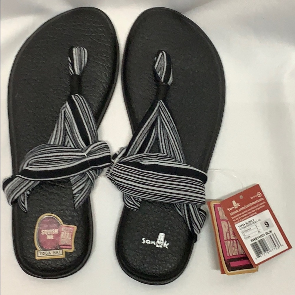 NWT Sanuk Yoga Sling 2 Prints Sandals - Brand New.